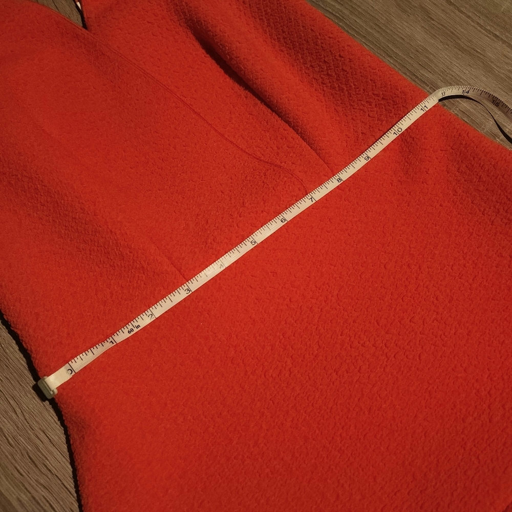 Sandro Red Cocktail Dress Size Small - Picture 8 of 16